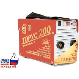 ТОРУС 200 КЛАССИК Сварочный инвертор ММА + комплект проводов (220 В, 200 А)