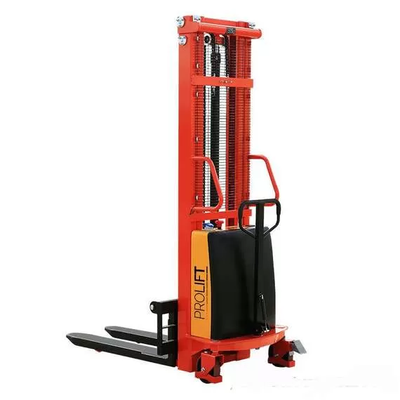 PROLIFT SPN 1025 1 т 2,5 м Штабелер гидравлический с электроподъемом в Ульяновске, Грузоподъемность: 1 тонна (1000 кг), Высота подъема вил, м.: 2.5 м купить по выгодной цене 100kwatt.ru