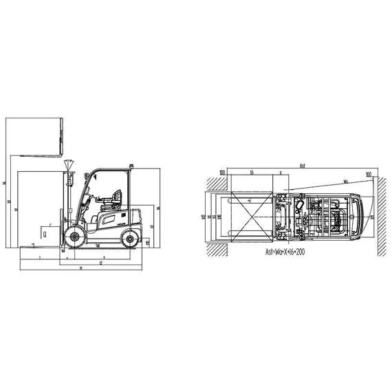 XILIN FB25R Li-ion 2500 кг 3 м Погрузчик электрический четырехопорный арт. FB25R 3 м в Ульяновске, Грузоподъемность: 2.5 тонны (2500 кг), Высота подъема вил, м.: 3 м, Тип батареи: Li-ion, литий-ионная купить по выгодной цене 100kwatt.ru