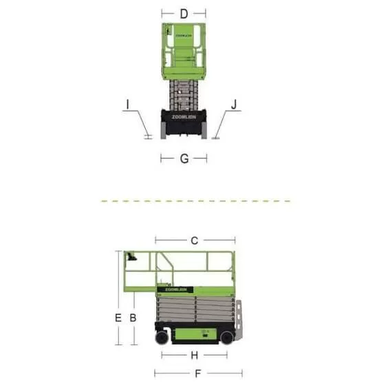 ZOOMLION ZS0808DC 230 кг 8 м Подъемник ножничный аккумуляторный в Ульяновске, Грузоподъемность: 230 кг, Высота подъема, м.: 8 м, Тип питания: аккумуляторные (DC), Напряжение: 12 В, Тип батареи: Кислотная, обслуживаемая купить по выгодной цене 100kwatt.ru