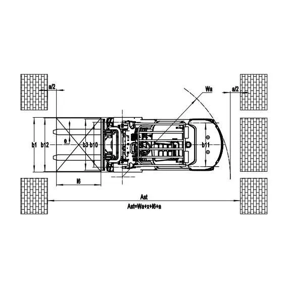 SMARTLIFT EFL252 2500 кг 4,8 м Li-ion Электропогрузчик вилочный в Ульяновске купить по выгодной цене 100kwatt.ru