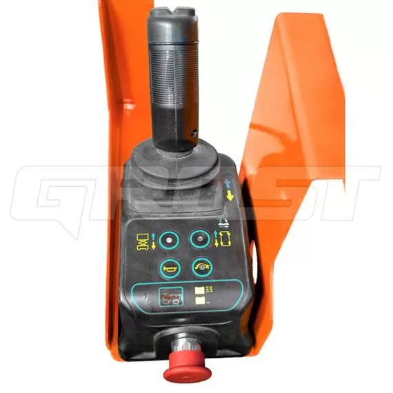 GROST SPX H230-14 230 кг 14 м Самоходный подъемник ножничного типа в Ульяновске, Грузоподъемность: 230 кг, Высота подъема, м.: 14 м, Тип питания: аккумуляторные (DC), Тип батареи: Кислотная, обслуживаемая купить по выгодной цене 100kwatt.ru