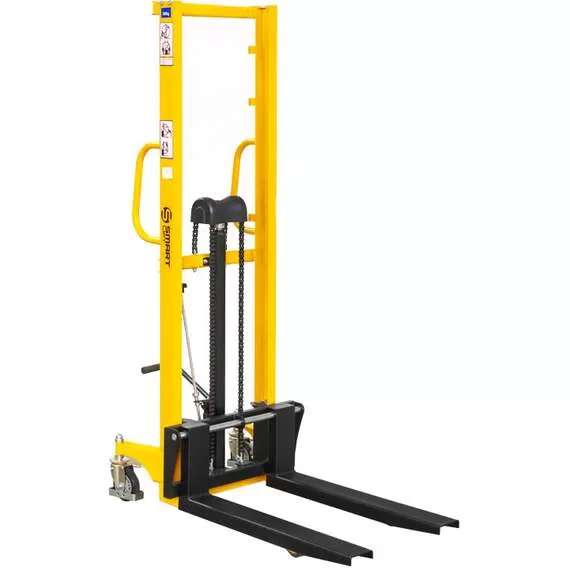 SMARTLIFT SDJ 0516 500 кг 1,6 м Штабелер гидравлический с раздвижными вилами в Ульяновске купить по выгодной цене 100kwatt.ru