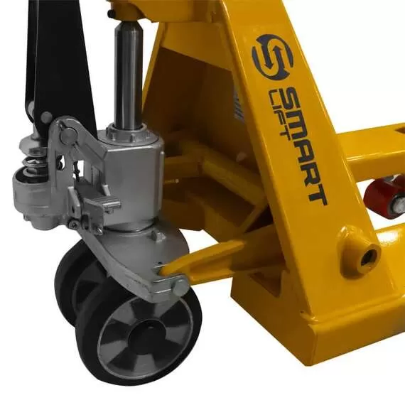 SMARTLIFT SD AC25 2500 кг Гидравлическая тележка, колёса резина в Ульяновске, Грузоподъемность: 2.5 тонны (2500 кг), Материал покрытия колес: с резиновыми колесами купить по выгодной цене 100kwatt.ru