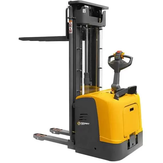 SMARTLIFT CDDK15-III 1500 кг 5,6 м 240 Ач Штабелер электрический самоходный с площадкой в Ульяновске купить по выгодной цене 100kwatt.ru