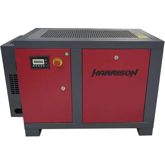 HARRISON HRS-94550 550 л/мин, 8 бар, 4 кВт Винтовой компрессор с трехфазным двигателем и ременным приводом в Ульяновске, Мощность: 4 кВт, Напряжение: 380 В, Рабочее давление: 8 Бар купить по выгодной цене 100kwatt.ru