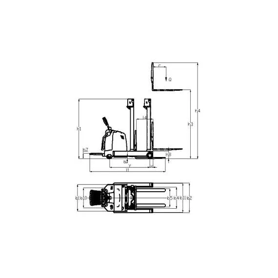 OXLIFT TFA20 5500 мм 2000 кг Ричтрак с площадкой для оператора и противовесом в Ульяновске, Грузоподъемность: 2 тонны (2000 кг), Высота подъема вил, м.: 5.5 м, Напряжение: 24 В, Тип батареи: Кислотная, обслуживаемая, Ёмкость АКБ : 210 Ач купить по выгодной цене 100kwatt.ru