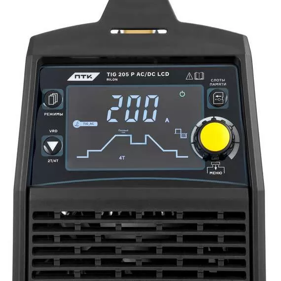 ПТК RILON TIG 205 P AC/DC LCD Аппарат аргонодуговой сварки переменным и постоянным током в Ульяновске купить по выгодной цене 100kwatt.ru