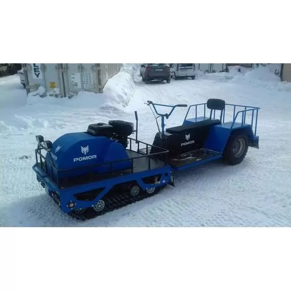 Pomor Х2 K18,5 Мотобуксировщик с реверс-редуктором в Ульяновске купить по выгодной цене 100kwatt.ru