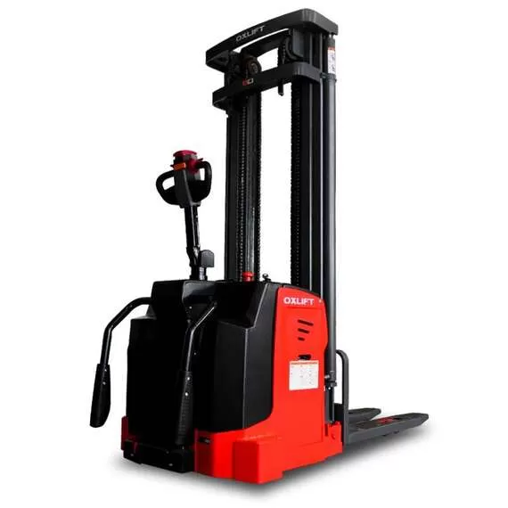 OXLIFT BX-3515 Самоходный штабелер с платформой для оператора 3,5 м 1500 кг в Ульяновске купить по выгодной цене 100kwatt.ru