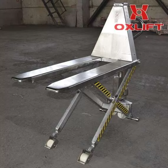 OXLIFT OXH-10Gal Ножничная тележка с гальваническим покрытием в Ульяновске купить по выгодной цене 100kwatt.ru