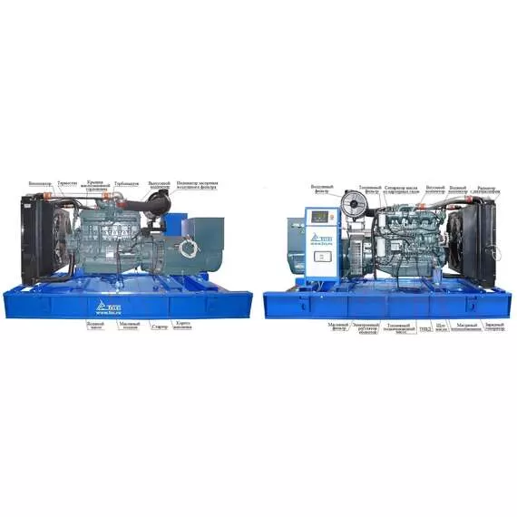 ТСС Prof DOOSAN TDO 330MC АД-240С-Т400-1РМ17 (Mecc Alte) Дизельный генератор в Ульяновске купить по выгодной цене 100kwatt.ru