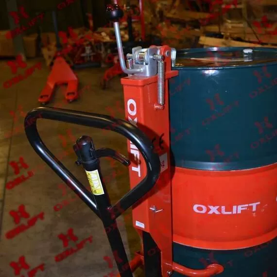 OXLIFT DT-250 Гидравлическая тележка для бочек 250 кг в Ульяновске купить по выгодной цене 100kwatt.ru